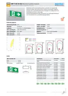 SNP 7120 / SNP 7220 aluminium allround LED vluchtrouteaanduiding armaturen
