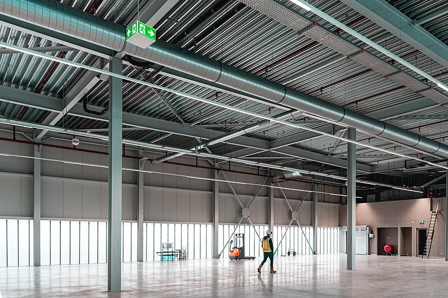 Nieuwbouw Quooker kiest voor centrale noodverlichting oplossing van INOTEC Nieuwbouw Quooker kiest voor centrale noodverlichting oplossing van INOTEC