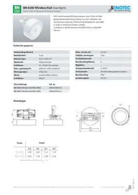 BN 6400 RAIL WIRELESS